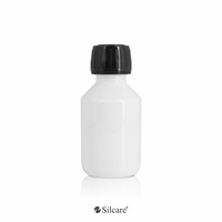 Weiße PET-Flasche mit Korken 100 ml