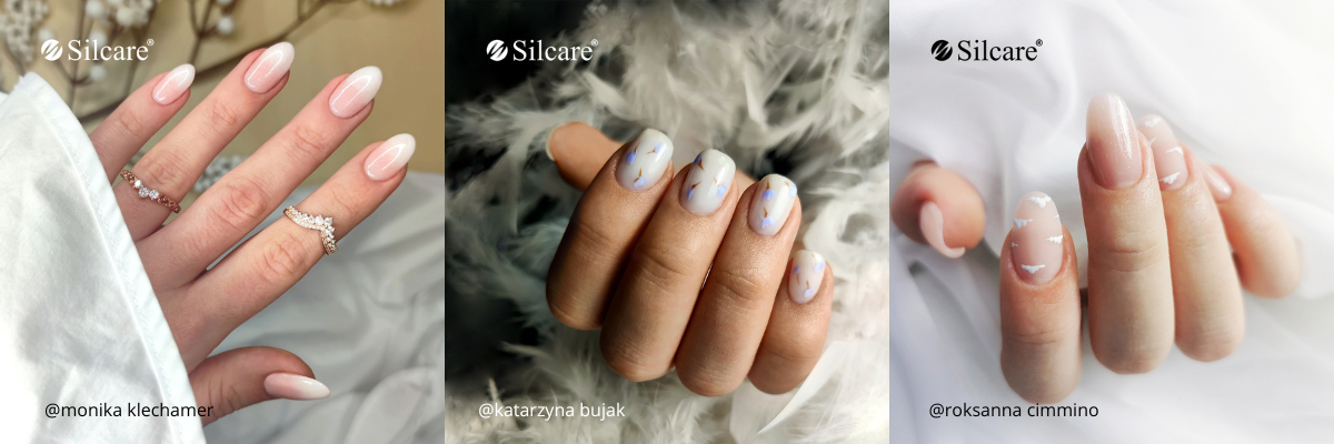 Delicate nail styling