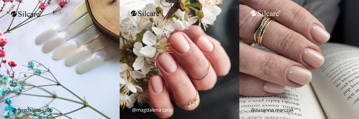 Delicate natural nails