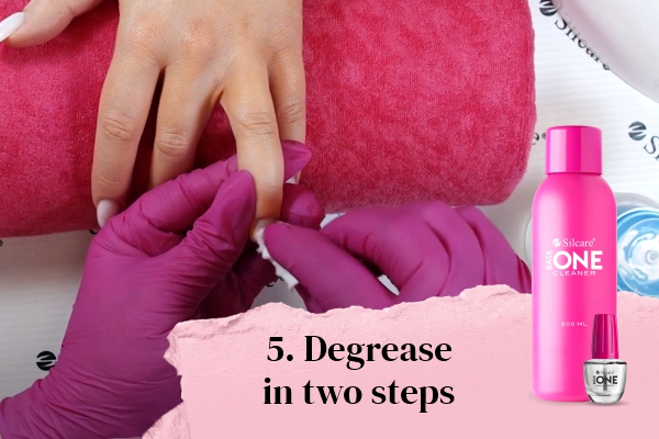 Degrease in two steps