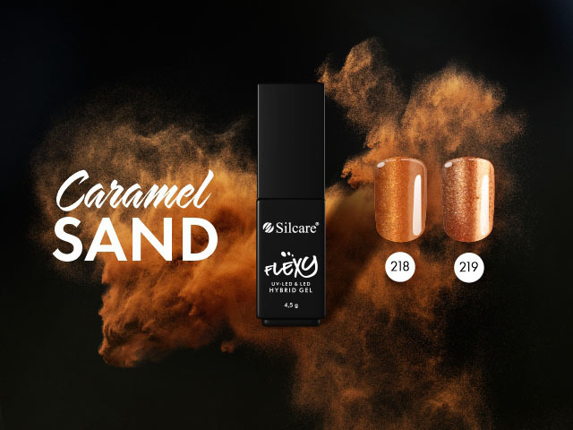 Flexy Caramel Sand – a Sweet Shine on Your Nails!