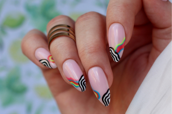 Hybrid nails – trendy designs. How to do them easily and quickly?