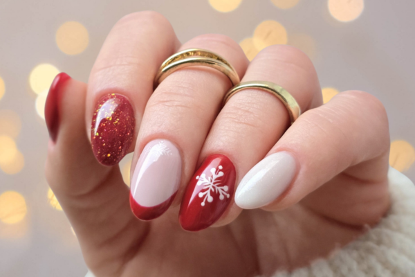 Christmas nails - 7 hybrid manicure ideas for minimalists