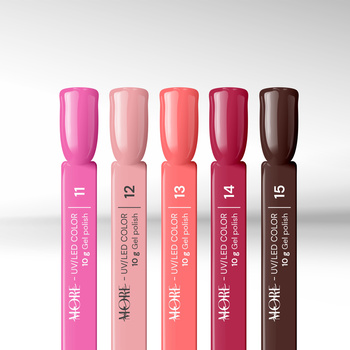 Set maniMORE Hybrid-Nagellacke 11-15 (5 x 10 g)