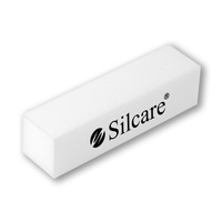 Silcare 4-seitiger Schleifblock Weiß