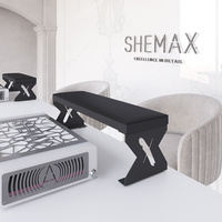 SHEMAX Maniküre-Unterlage Luxury - Schwarz