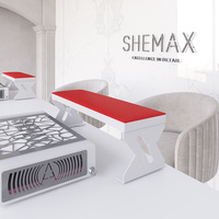 SHEMAX Maniküre-Unterlage Luxury - Rot