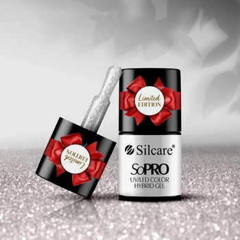 UV Nagellack SoPRO Silver Glam 7 g