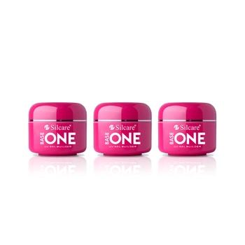 Set UV Base One Baby Boomer Gele 3x 15 g