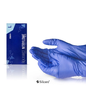 Nitrile gloves DOMAN Plus L (100 pcs.)