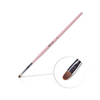 Gel Brush Light Pink Silcare #4