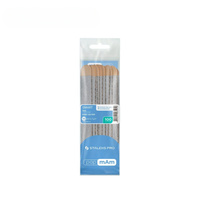 PapmAm replacement files on a SMART 22 wooden base - grit 100 (10 pcs)