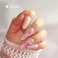 Floral nail art - subtle romance captured in pastels
