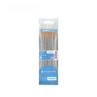 PapmAm replacement files on a SMART 22 wooden base - grit 240 (10 pcs)