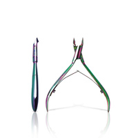 Double spring cuticle nipper Multicolor