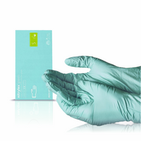 Nitrile green gloves S 100 pcs.