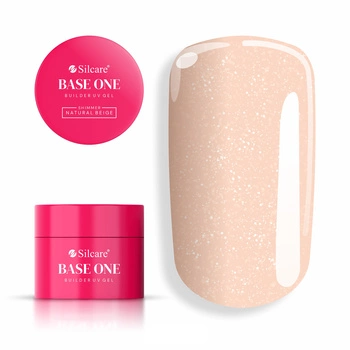 Gel UV Base One Shimmer Natural Beige 50 g