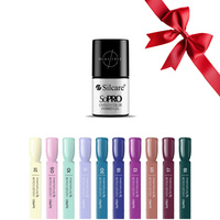 Set of 10 pieces of SoPro nail polishes