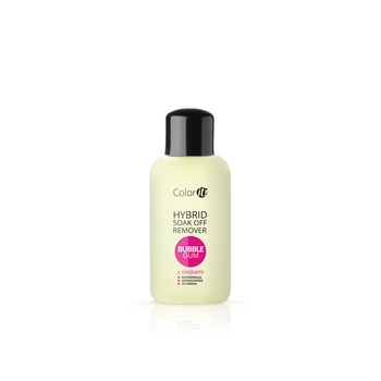 Hybrid Soak Off Remover COLOR IT z olejkami Bubble Gum 150 ml