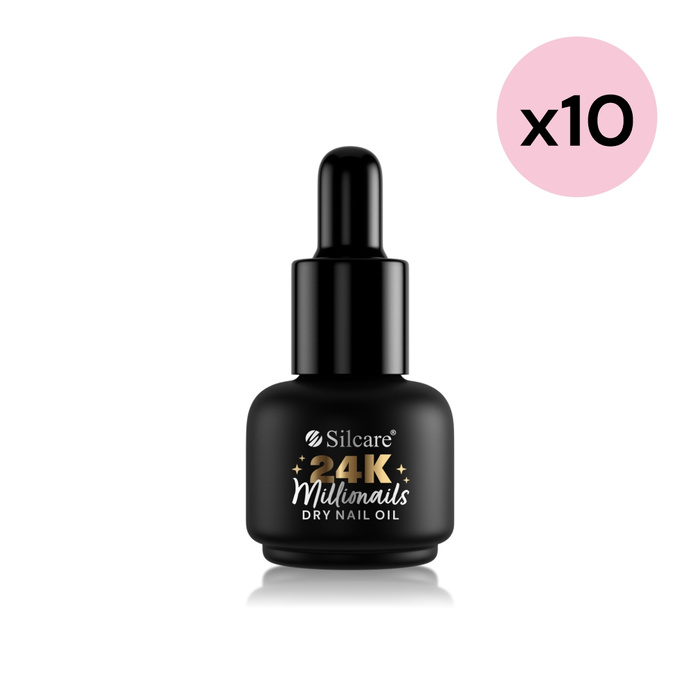 Trockenes Nagelöl 24K Millionails 15 ml (10 Stück)