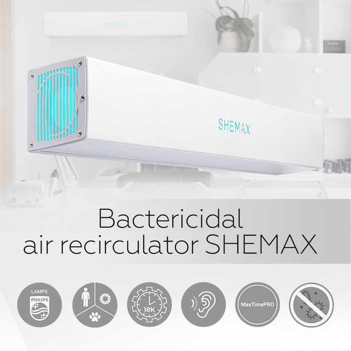 SHEMAX Bakterizid-Rezirkulator für Luft R-25