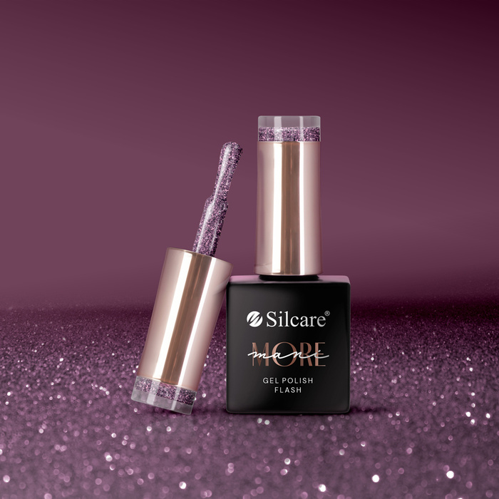 Smalto semipermanente maniMORE Flash Violet 10 g