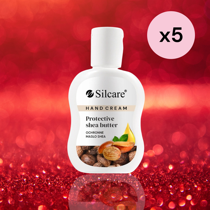 Schützende Handcreme mit Sheabutter 100 ml (5 Stück)