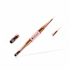 Two-sided Gel no. 6 and Liner no. 9 Brush