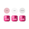 Set Base One Gel - Clear, Cover und Milkshake - 3x 100 g