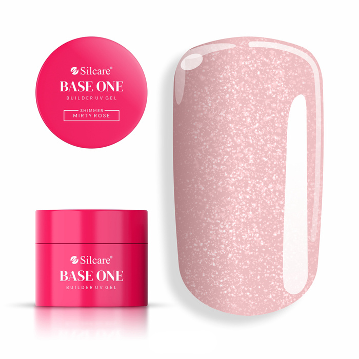 Gel UV Base One Shimmer Misty Rose 15 g