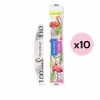 Nail file half moon 100/180 standard flaming (set x10)