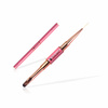 Nail brush for gel no. 8 and liner 11mm - rose tube