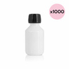 Plastic bottle with a cork 100 ml (1000 pcs.)