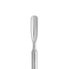 Pala/spatola per pedicure (curette + spingitore arrotondato)