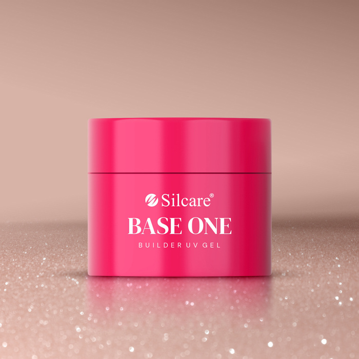 Żel UV Base One Shimmer Peach 100 g