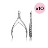 Steel Cuticle Nippers Silcare NI04 (10 pcs.)