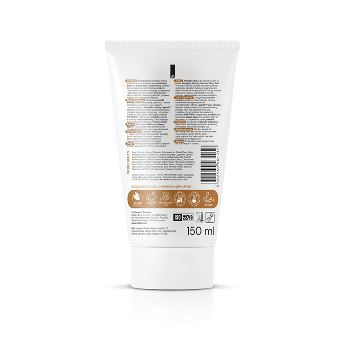 Gel rilassante alla nappa Legactif per gambe stanche 150 ml