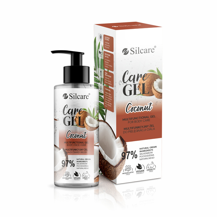 Gel multifunzionale per la cura del corpo al cocco 275 ml