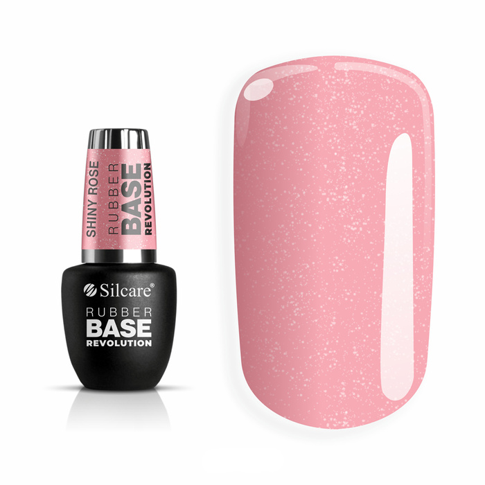 Rubber Base Revolution Shiny Rose 9 ml