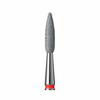 Diamond drill bits for cuticles, fine – long rounded flame