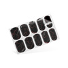 Express Manicure Set Flexy Gel Nail Sticker Black Marble