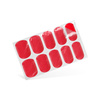 Nail Art. Stickers Gel Nails Simple red 24 pcs.