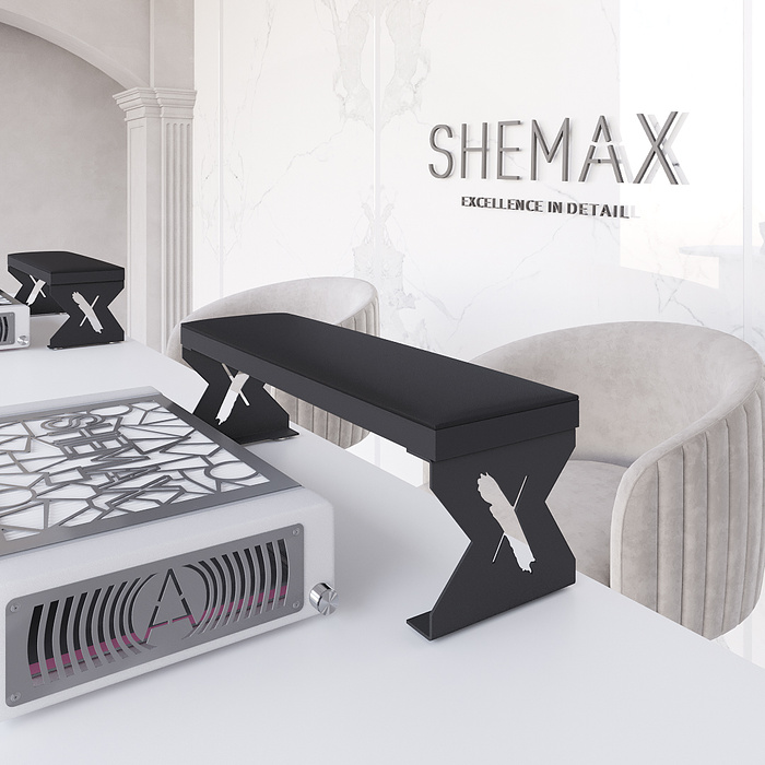 SHEMAX Luxury Manicure Stand - Black