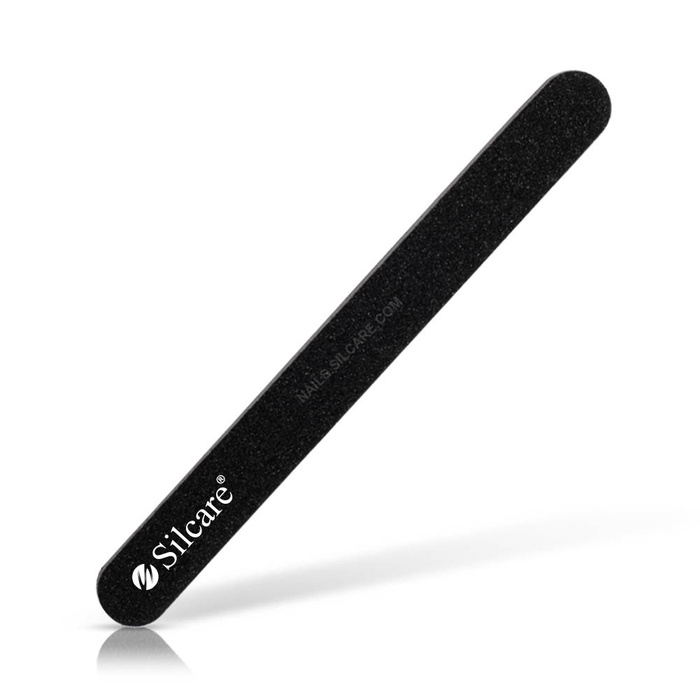 Nail file Silcare STRAIGHT 100/180 Black