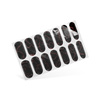 Set Manicure Espresso Flexy Gel Nail Sticker Marmo Nero