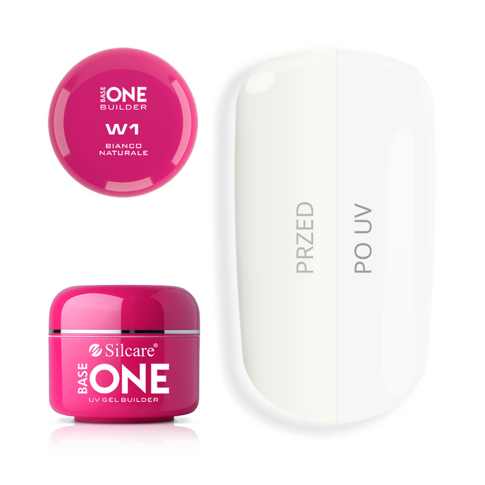 Base One Gel UV Bianco W1 Naturale 5 g