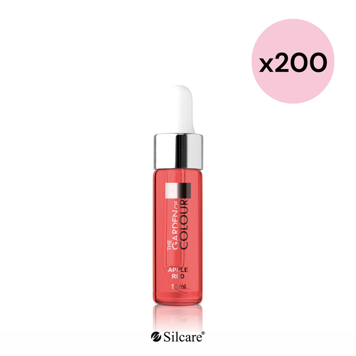 Oliwka do paznokci i skórek The Garden of Colour z pipetą Apple Red 15 ml (200 szt.)