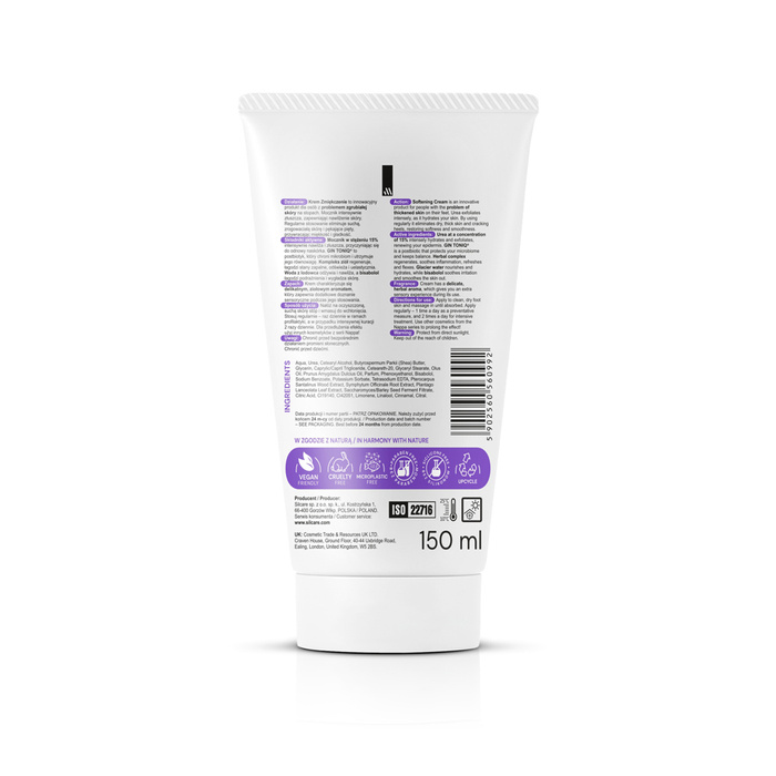 NAPPA Cream SOFTENING for thickened skin 15% UREA 150 ml