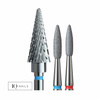 Set IQ Nails - 5-in-1 Tungsten Carbide Bit and Diamond Flame Bit - Gentle and Universal