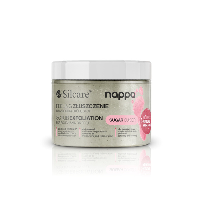 Nappa Exfoliating sugar scrub for rough skin 350 ml